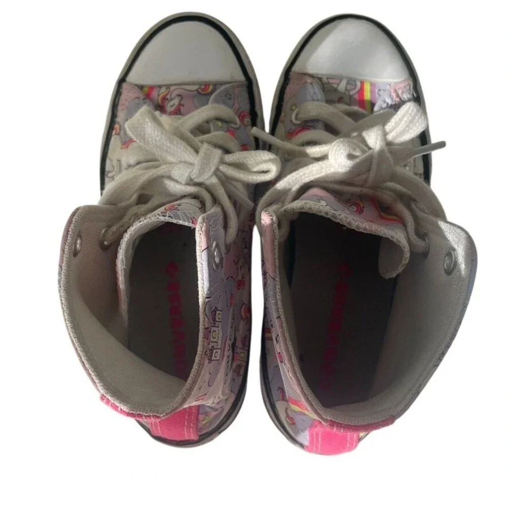 Converse Chuck Taylor All Star Unicorn Rainbow High Top Sneakers Girls 13.5